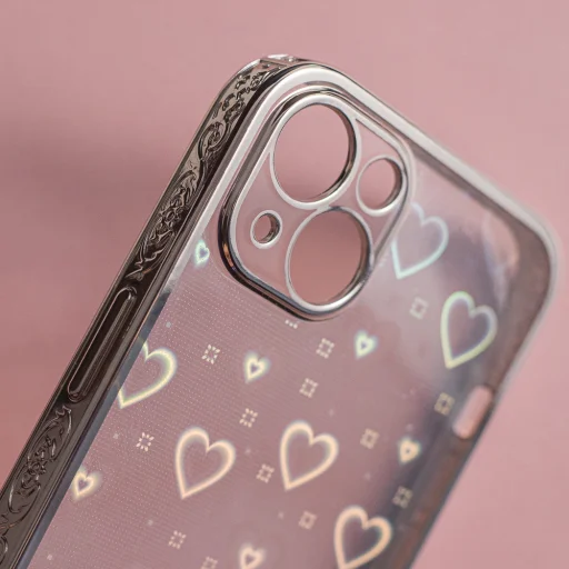 iPhone 14 Plus Blink 2 az 1-ben tok ezüst - 10