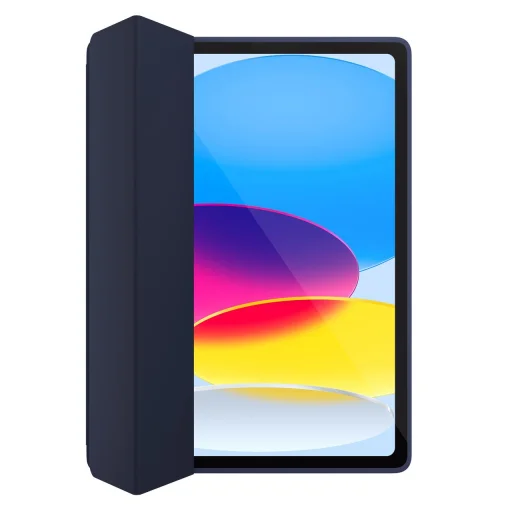 iPad 10.9 (10. generáció) Next One Rollcase tok Pencil tartóval királykék - 9