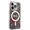 iPhone 14 Pro Guess PC/TPU Flowers IML MagSafe kompatibilis tok (GUHMP14LHCFWSA) thumbnail
