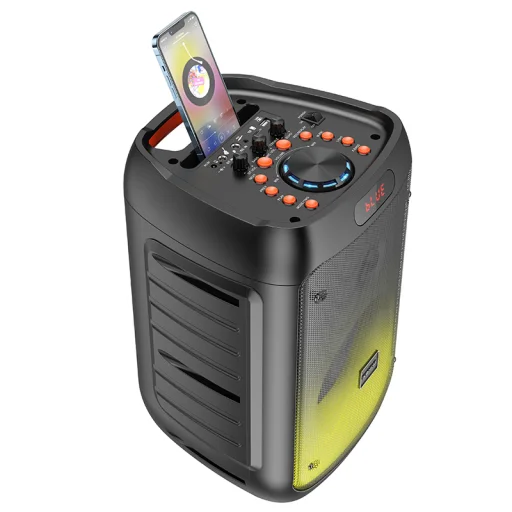 Borofone BP10 Fireworks Bluetooth hangszóró mikrofonnal fekete - 8