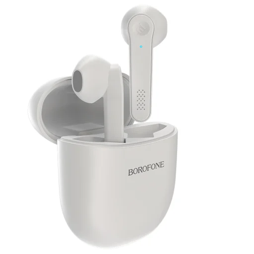 Borofone BE49 Serenity TWS bluetooth fülhallgató fehér - 1