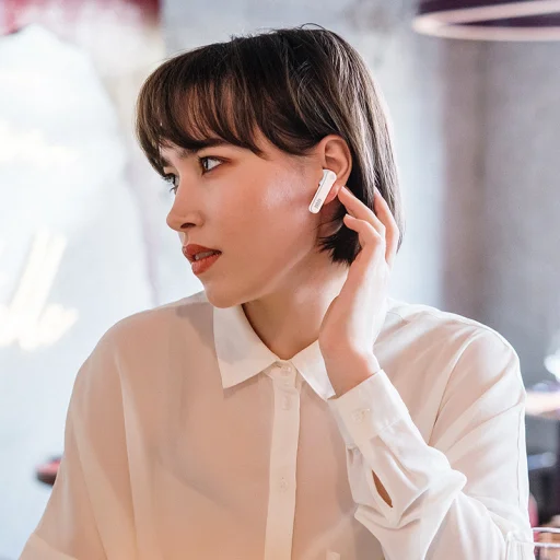 Borofone BE49 Serenity TWS bluetooth fülhallgató fehér - 5