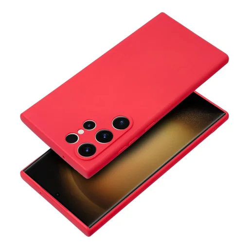 Samsung Galaxy S23 Ultra Forcell Soft szilikon tok piros - 3