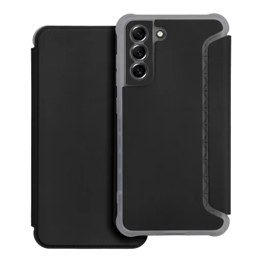 Samsung Galaxy S21 FE Piano fliptok fekete - 1