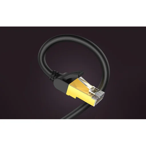 Ugreen NW107 Ethernet RJ45 hálózati kábel, Cat.7, STP, 5m (fekete) - 2