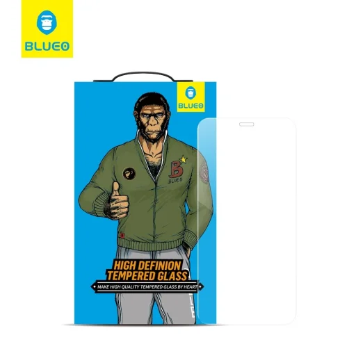 Samsung Galaxy A14 4G/A14 5G Mr. Monkey 5D üvegfólia 9H fokozott védelemmel fekete kerettel - 3