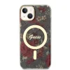 iPhone 14 Guess PC/TPU Flowers IML MagSafe kompatibilis tok (GUHMP14SHCFWSA) thumbnail