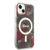 iPhone 14 Guess PC/TPU Flowers IML MagSafe kompatibilis tok (GUHMP14SHCFWSA) thumbnail