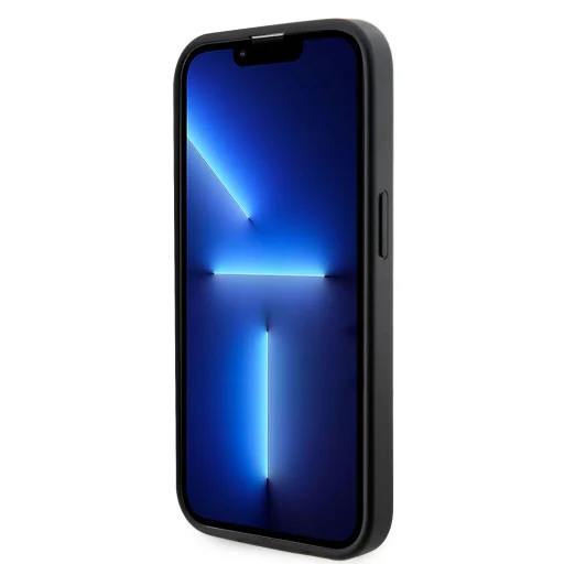 iPhone 15 Pro Max Guess PU G Cube MagSafe kompatibilis telefontok fekete (GUHMP15XHGCFSEK) - 5