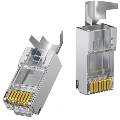 Ugreen NW193 RJ45 ethernet csatlakozó, 8P / 8C, Cat.7, FTP (10 db) - 1