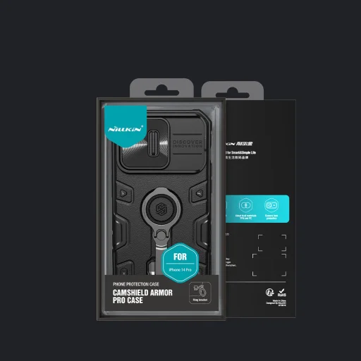 iPhone 14 Pro Nillkin CamShield Armor Pro tok kék - 7