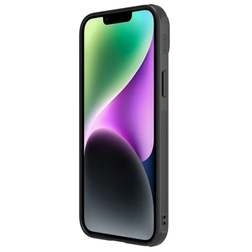 iPhone 14 Plus Nillkin Camshield Leather S bőr tok fekete - 2