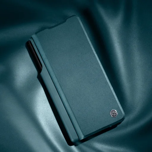 Samsung Galaxy Z Fold 4 Nillkin Camshield Qin Pro tok zöld (S Pent nem tartalmaz) - 5