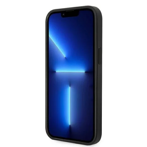 iPhone 14 Karl Lagerfeld Saffiano Head Patch telefontok ezüst (KLHCP14SSAPKHG) - 4