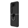 Samsung Galaxy Z Flip 4 Nillkin CamShield Silky szilikon tok fekete thumbnail