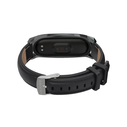 Xiaomi Mi Smart Band 7/7 NFC Tech-Protect Herms Óraszíj fekete - 4