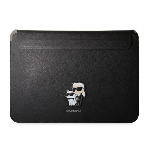 Karl Lagerfeld  Saffiano Karl és Choupette NFT laptop tok 13/14'' fekete (KLCS14SAKCPMK) - 4