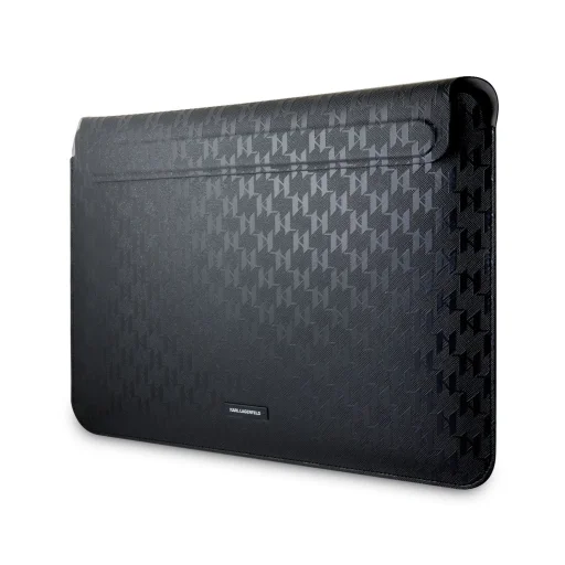 Karl Lagerfeld  Saffiano Monogram laptop tok 13/14'' fekete (KLCS14SAKLHPK) - 1