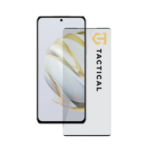 Huawei Nova 10 SE Tactical Shield 5D kijelzővédő üvegfólia fekete - 1