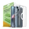 iPhone 14 Magsafe tok + üvegfólia 2db + kamera lencse védő 9H 2.5D HD 0.33mm Alphajack thumbnail