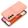 Samsung Galaxy A14 4G/A14 5G Card Case Szilikon tok hátlapi kártyatartóval rózsaszín thumbnail