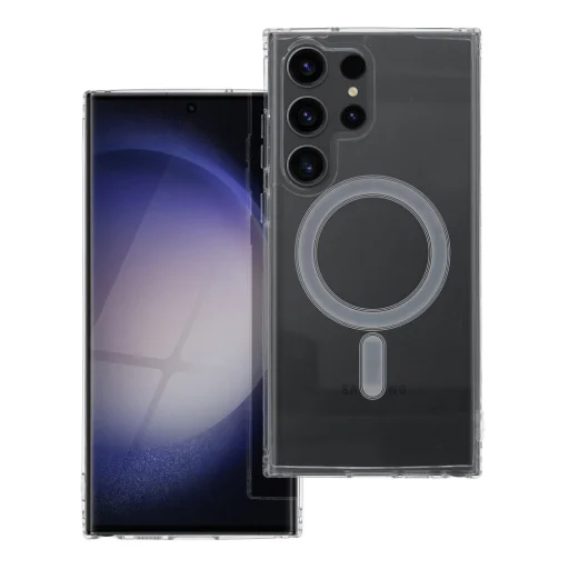Samsung S23 Ultra Clear Mag MagSafe kompatibilis tok átlátszó - 1