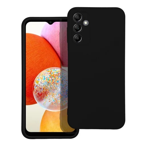 Samsung Galaxy A14 5G/A14 4G Szilikon Lite tok fekete - 1