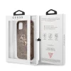 iPhone 11 Guess PU 4G Metal Logo tok barna (GUHCN614GMGBR) - 6