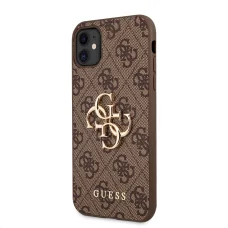 iPhone 11 Guess PU 4G Metal Logo tok barna (GUHCN614GMGBR)