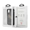 iPhone 11 Guess PU 4G Metal Logo tok szürke (GUHCN614GMGGR) - 3