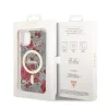 iPhone 11 Guess PC/TPU Flowers IML MagSafe kompatibilis tok (GUHMN61HCFWSA) - 6