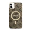 iPhone 11 Guess 4G IML MagSafe kompatibilis tok barna (GUHMN61H4STW) - 2
