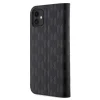 iPhone 11 Karl Lagerfeld PU Saffiano Monogram fliptok fekete (KLBKN61SAKLHPK) thumbnail