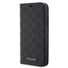 iPhone 11 Karl Lagerfeld PU Saffiano Monogram fliptok fekete (KLBKN61SAKLHPK) thumbnail