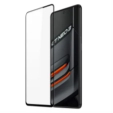 Realme GT Neo 3 Dux Ducis 9D Edzett Üveg 9H képernyővédő üvegfólia fekete