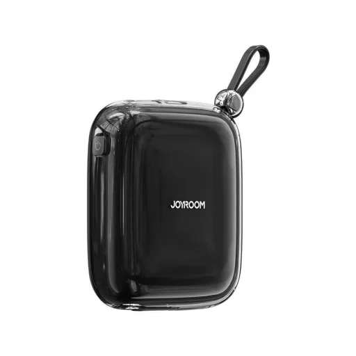Joyroom Jelly Powerbank 10000mAh 22.5W beépített Lightning kábellel fekete (JR-L003) - 8