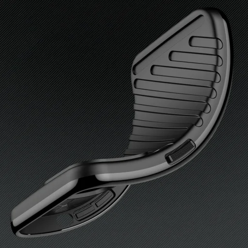 Google Pixel 7a Thunder fokozott védelmet biztosító flexibilis TPU tok fekete - 4