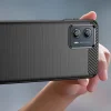 Motorola Moto G53 Carbon szénszál mintájú TPU tok fekete - 3