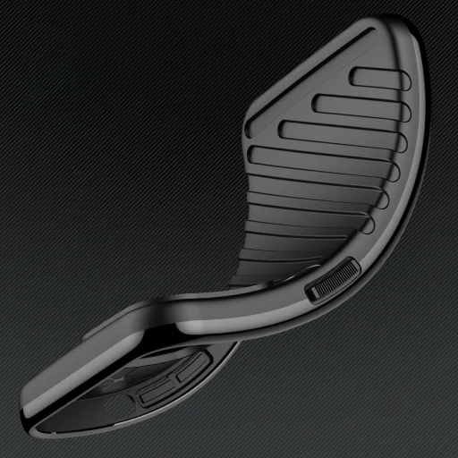 Motorola Moto E13 Thunder fokozott védelmet biztosító flexibilis TPU tok fekete - 3