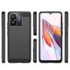 Xiaomi Redmi A11/Poco C55/Redmi 12C Carbon szénszál mintájú TPU tok fekete thumbnail