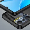 Infinix Hot 20i Carbon szénszál mintájú TPU tok fekete thumbnail