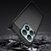 Honor X8a Carbon szénszál mintájú TPU tok fekete thumbnail