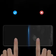 Honor Magic5 Dux Ducis Curved kijelzővédő üvegfólia fekete
