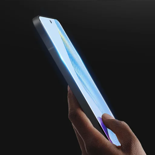 Honor Magic5 Dux Ducis Curved kijelzővédő üvegfólia fekete - 6