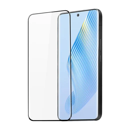 Honor Magic5 Dux Ducis Curved kijelzővédő üvegfólia fekete - 1