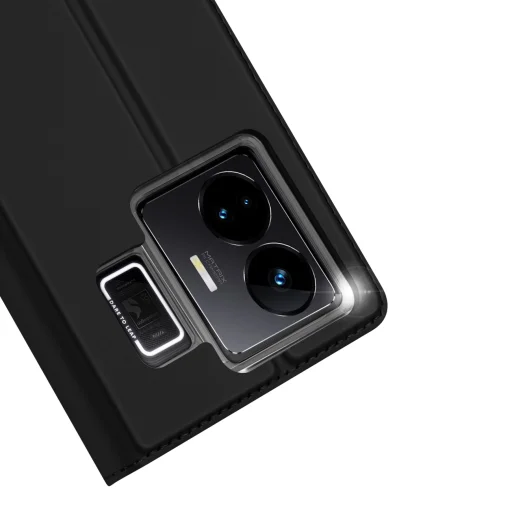 Realme GT Neo 5 / Realme GT3 Dux Ducis Skinpro fliptok fekete - 6
