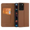 Xiaomi Redmi Note 12 Pro/Poco X5 Pro 5G Dux Ducis Skin X2 mágneses fliptok barna thumbnail