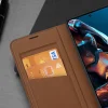 Xiaomi Redmi Note 12 Pro/Poco X5 Pro 5G Dux Ducis Skin X2 mágneses fliptok barna thumbnail