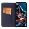 Xiaomi Redmi Note 12 Pro/Poco X5 Pro 5G Dux Ducis Skin X2 mágneses fliptok kék thumbnail