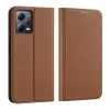 Xiaomi Redmi Note 12 5G/Poco X5 5G Dux Ducis Skin X2 mágneses fliptok barna thumbnail